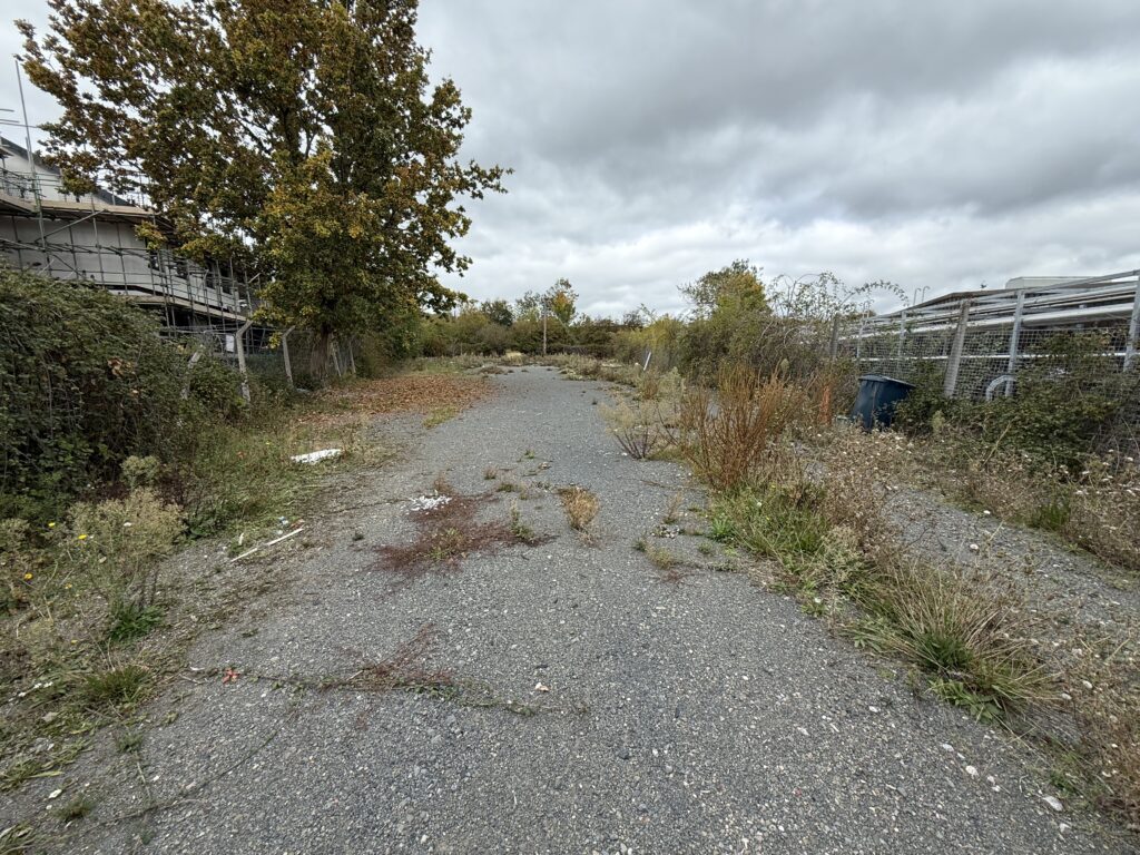 Storage yard at, Holmer Trading Estate, College Road, Hereford