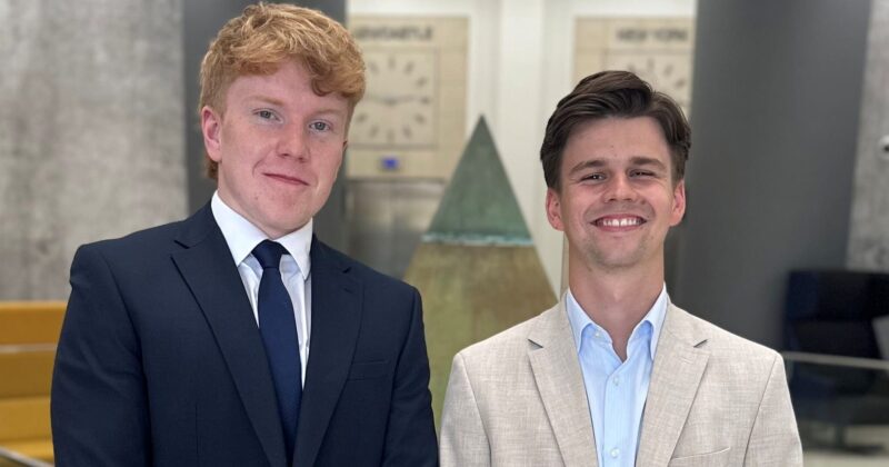 Young talent joins North East team, bolstering future of local industry