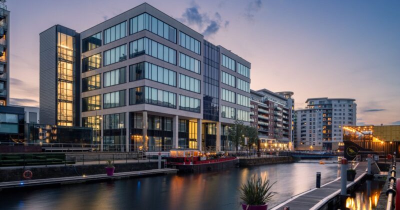 Opportunity to acquire rare waterside HQ building