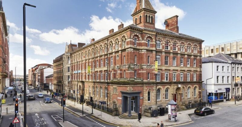 Prominent period office building for sale in Leeds city centre