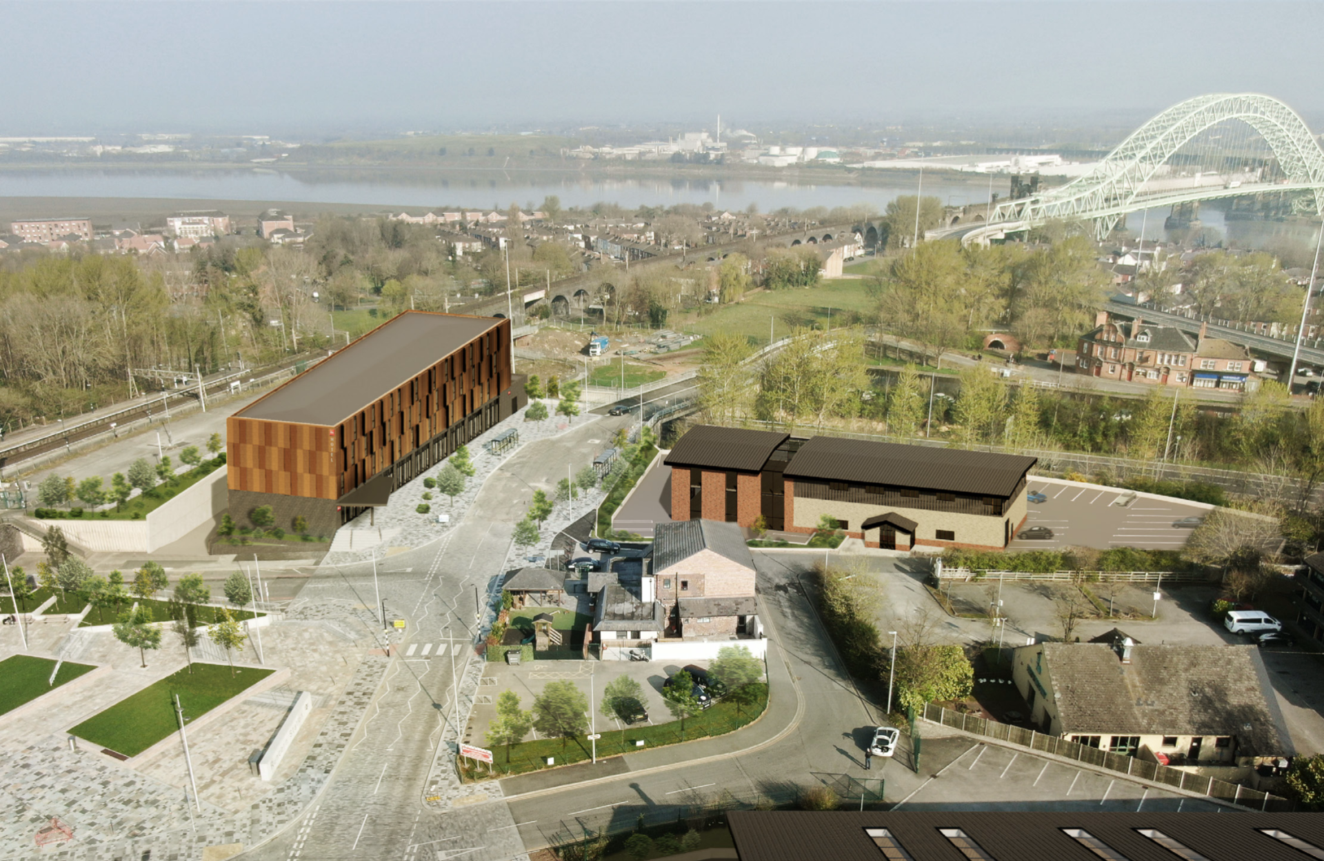 SW architecture — Runcorn Station Quarter