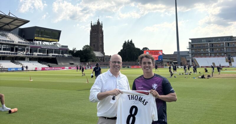 Sanderson Weatherall Sponsors Somerset County Cricket Club
