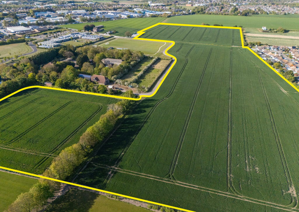 Farmland, Newlands Farm, Newlands Lane, Ramsgate